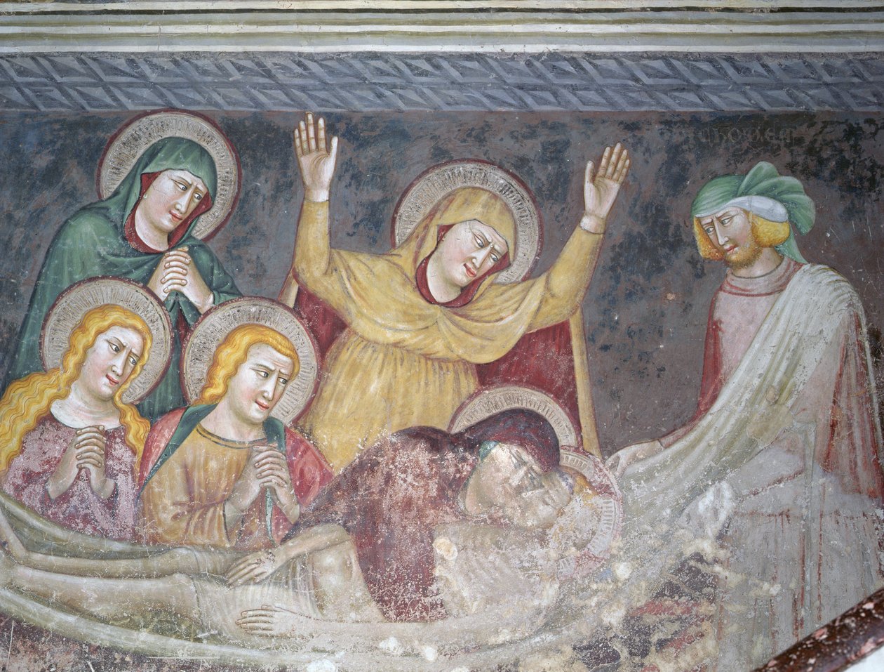 Die Grablegung Christi von Ambrogio Bondone Giotto