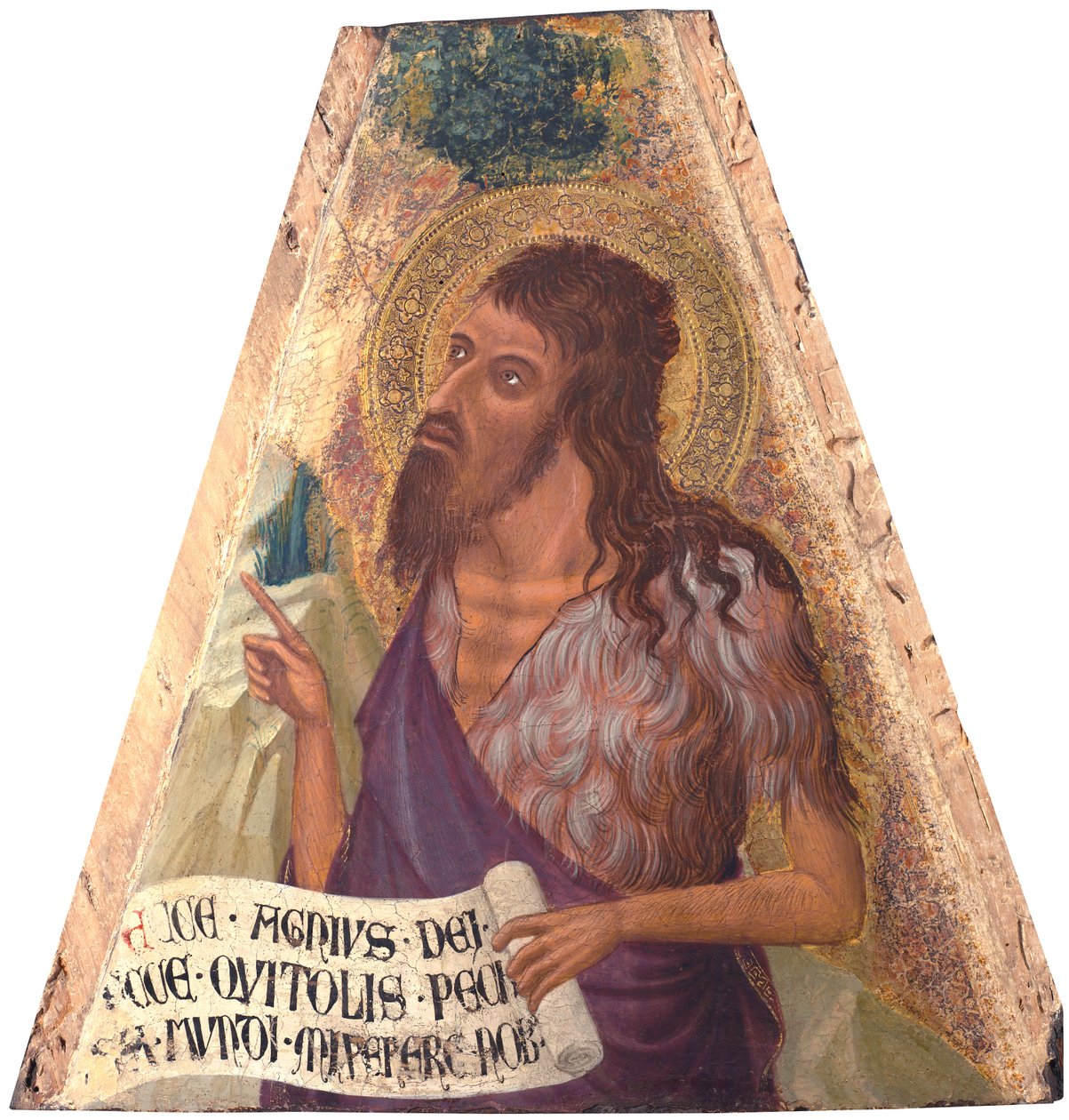 Johannes der Täufer von Ambrogio Lorenzetti