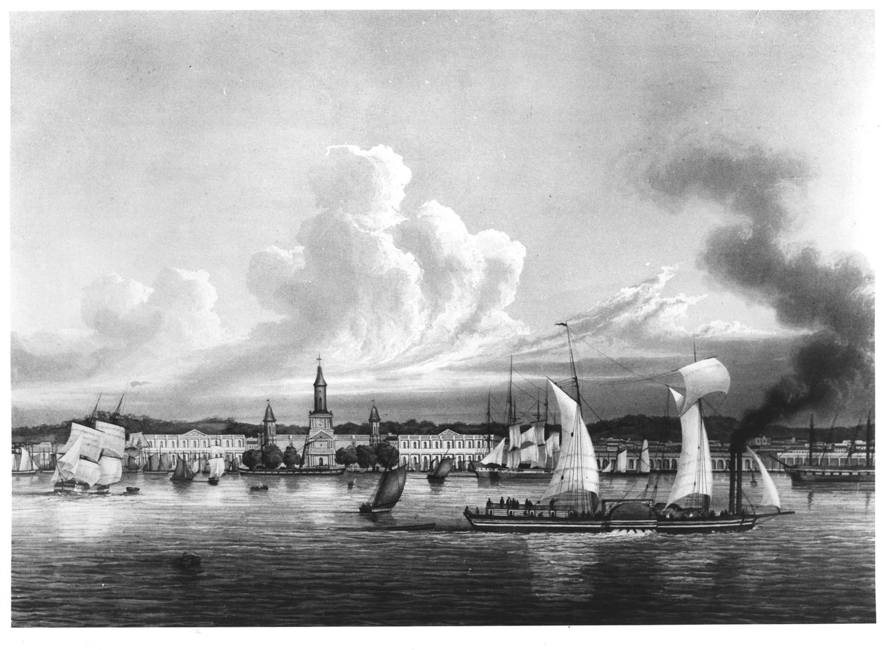 Ansicht von New Orleans von Ambroise Louis Garneray
