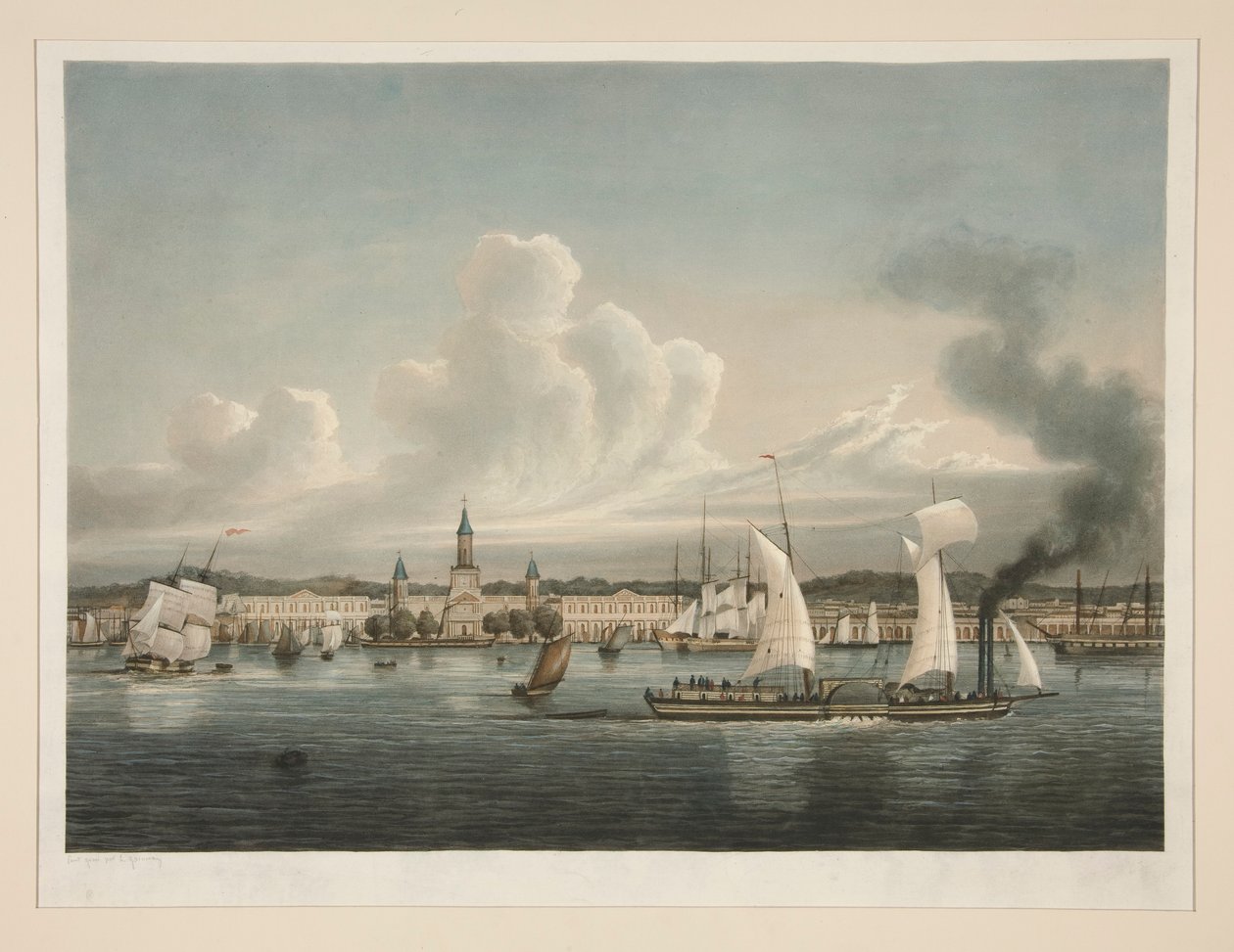 New Orleans von Ambroise Louis Garneray