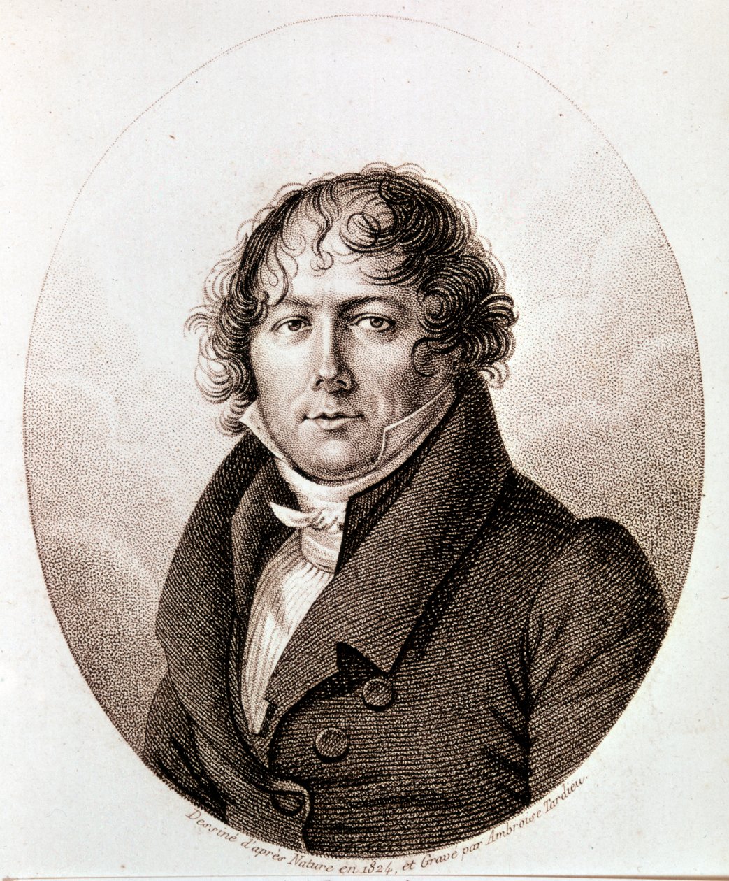 Porträt von Jean-Baptiste Biot von Ambroise Tardieu