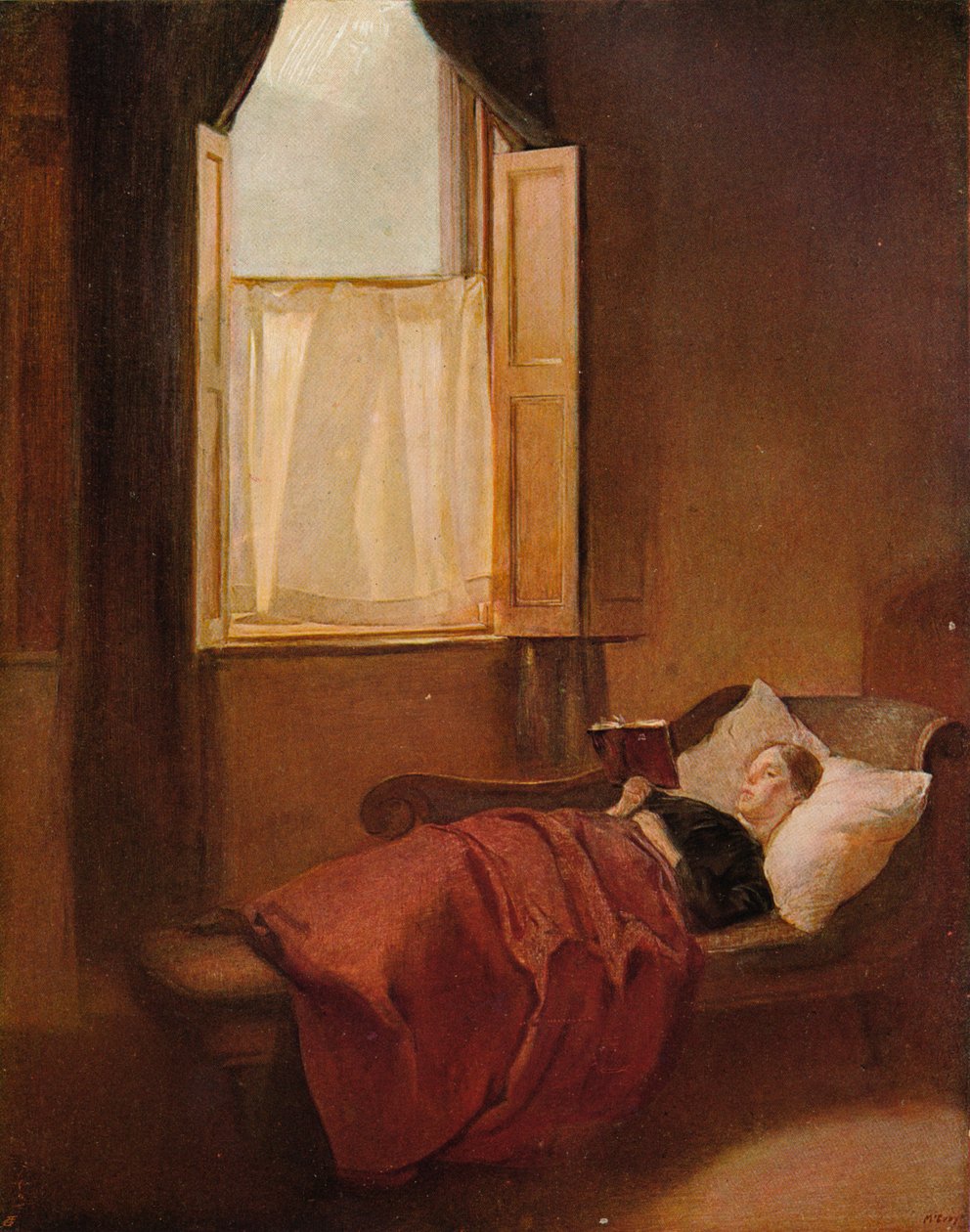 Der Genesende, ca. 1900 von Ambrose McEvoy