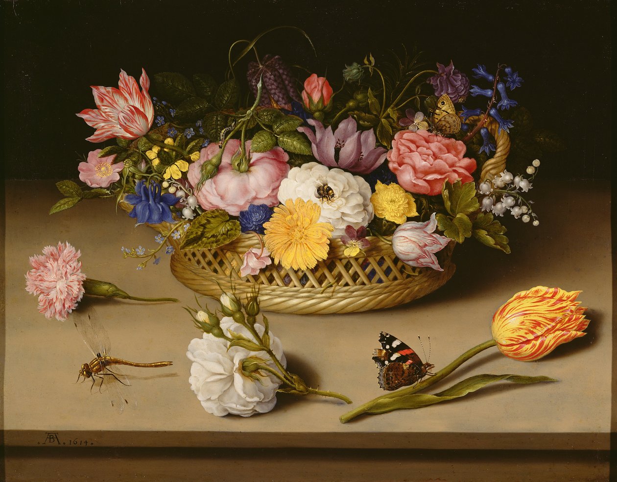 Blumenstillleben von Ambrosius the Elder Bosschaert