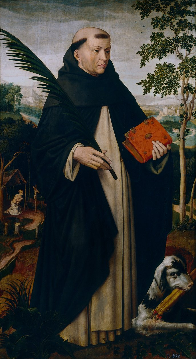 Santo Domingo de Guzmán von Ambrosius Benson