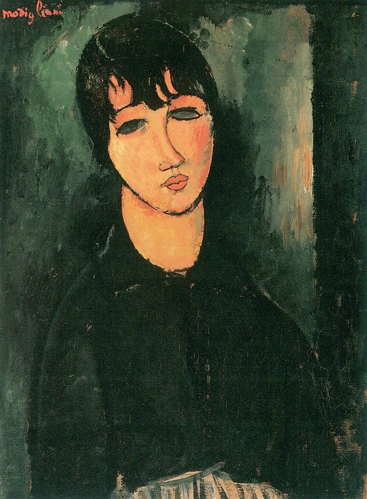 Das Dienstmädchen von Amedeo Modigliani