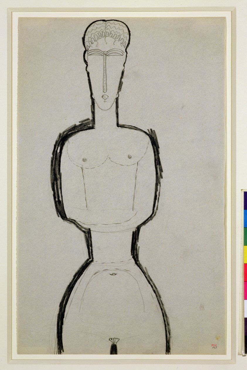 Weiblicher Akt von Amedeo Modigliani