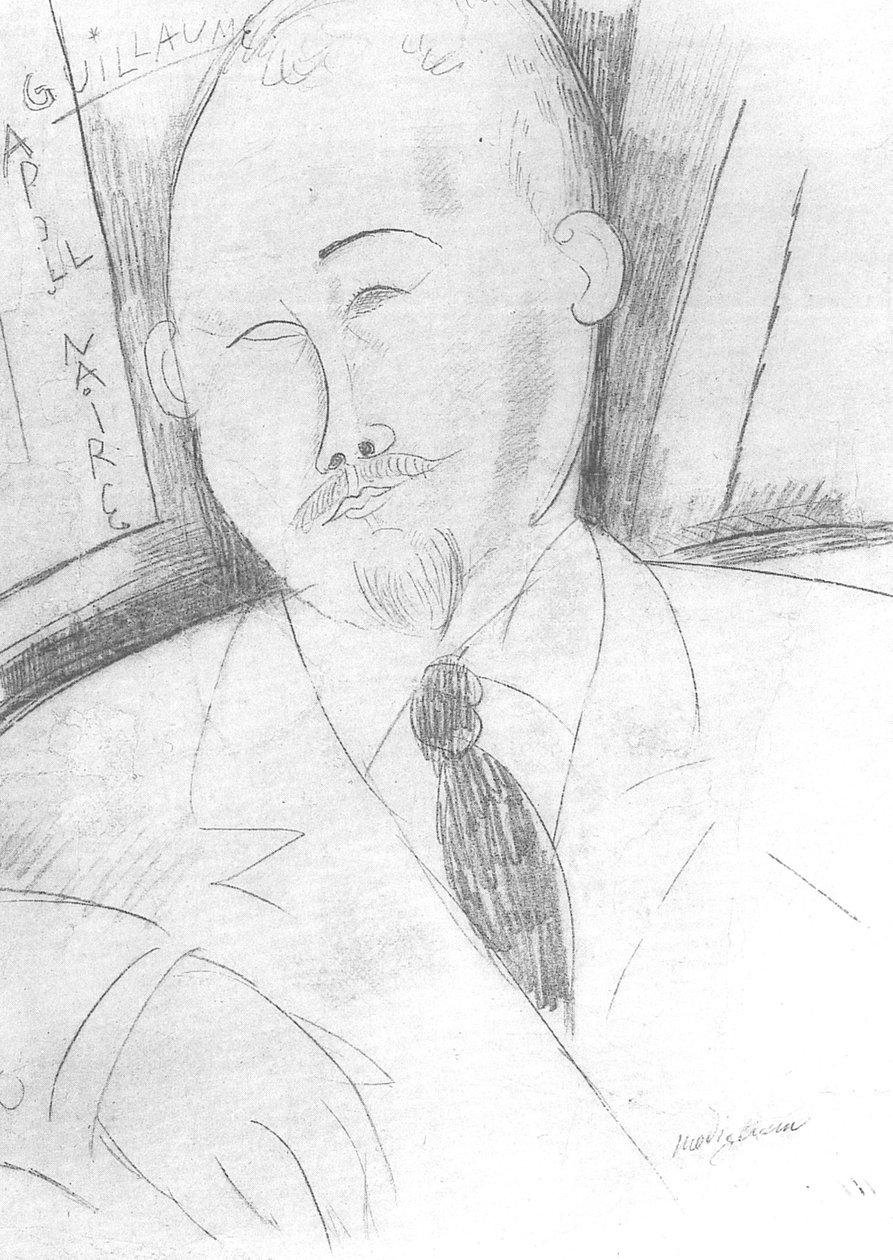 Guillaume Apollinaire von Amedeo Modigliani