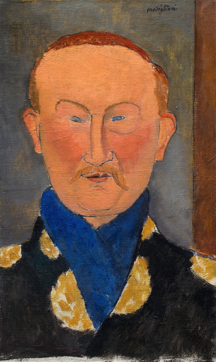 Léon Bakst von Amedeo Modigliani
