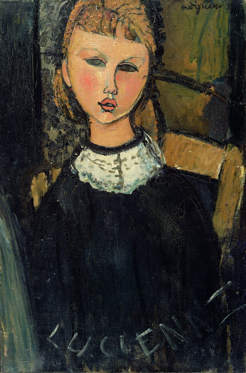 Lucienne, ca. 1916-17 von Amedeo Modigliani