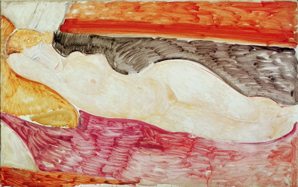 Liegender Akt von Amedeo Modigliani