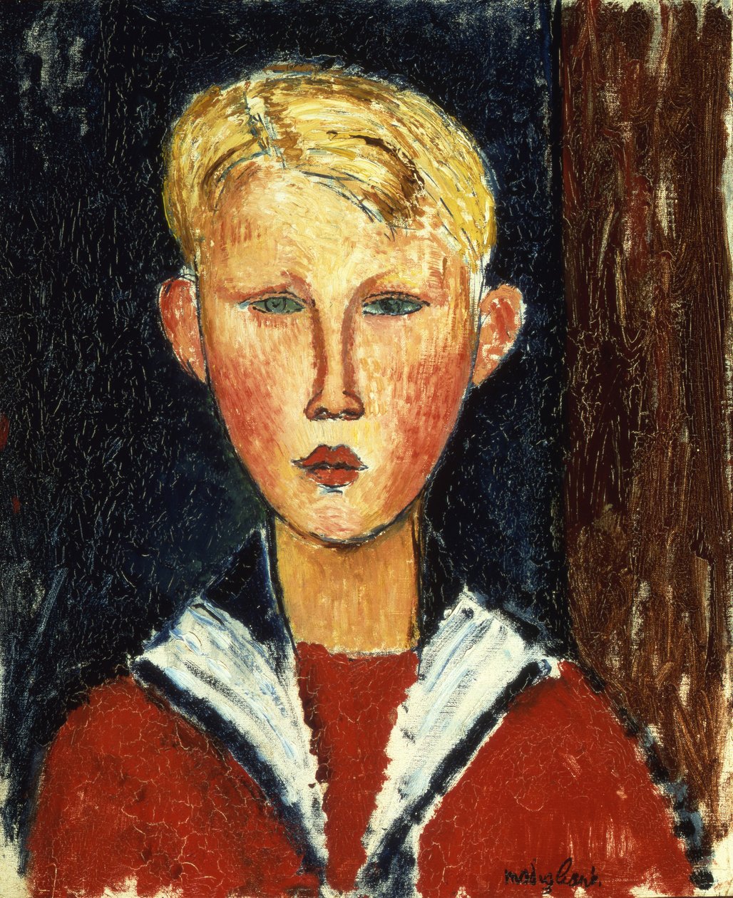 Der blauäugige Junge, 1916 von Amedeo Modigliani