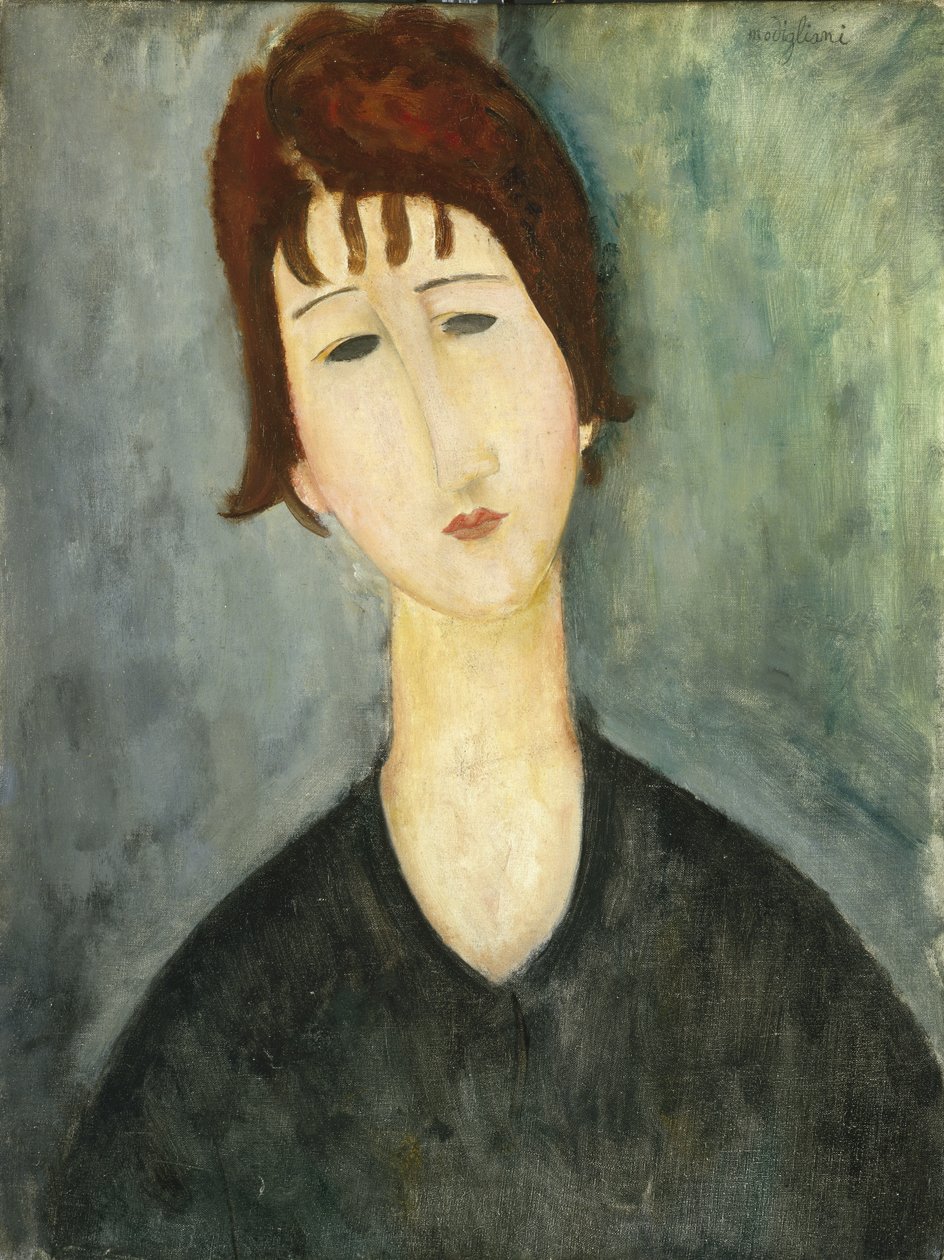 Eine Frau von Amedeo Modigliani
