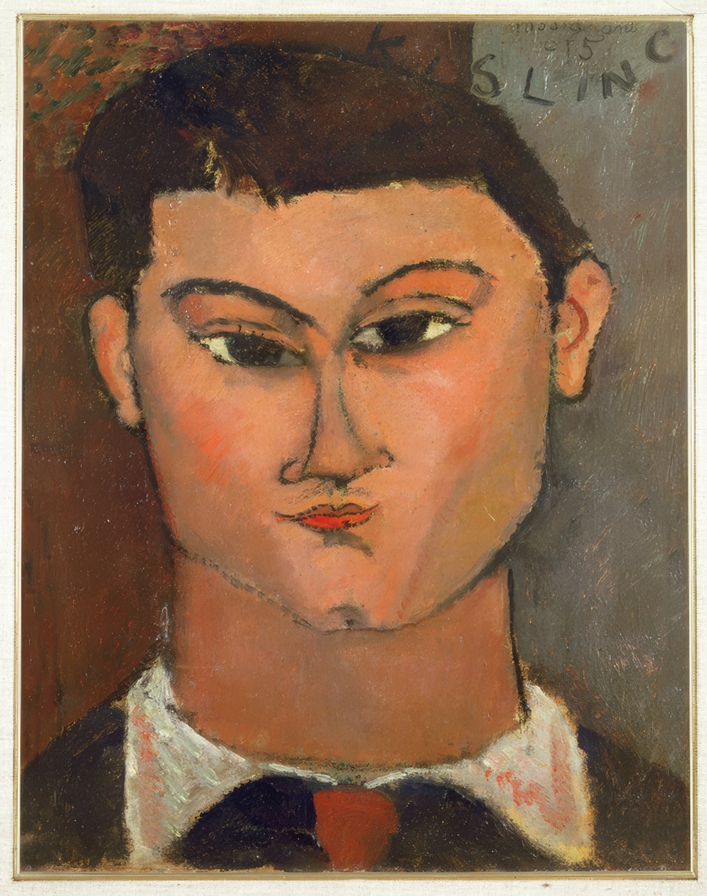 Bildnis des Malers Moïse Kisling von Amedeo Modigliani
