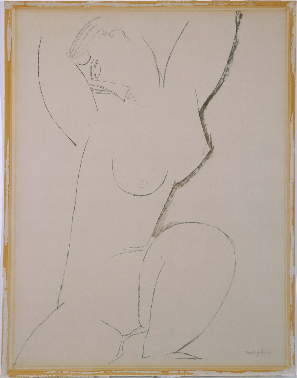 Karyatide von Amedeo Modigliani