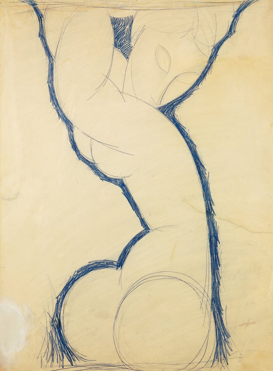 Karyatide von Amedeo Modigliani