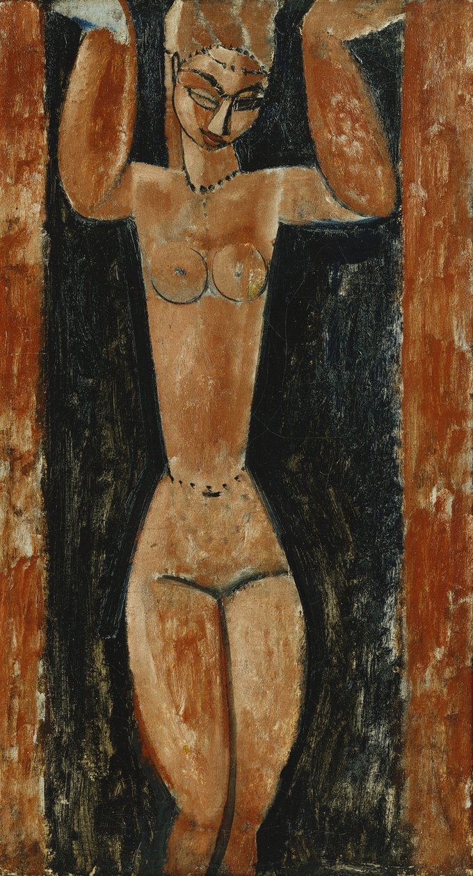 Karyatide, ca. 1911-1913 von Amedeo Modigliani