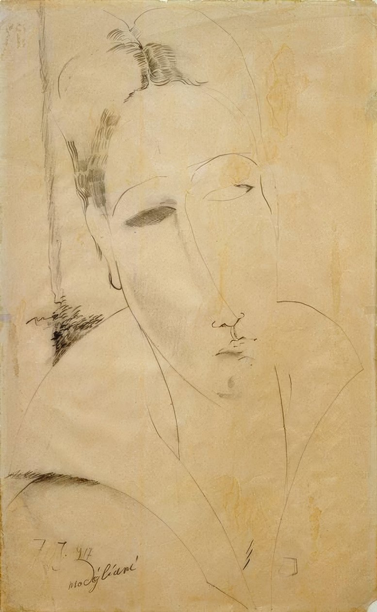 Hanka Zboroska von Amedeo Modigliani