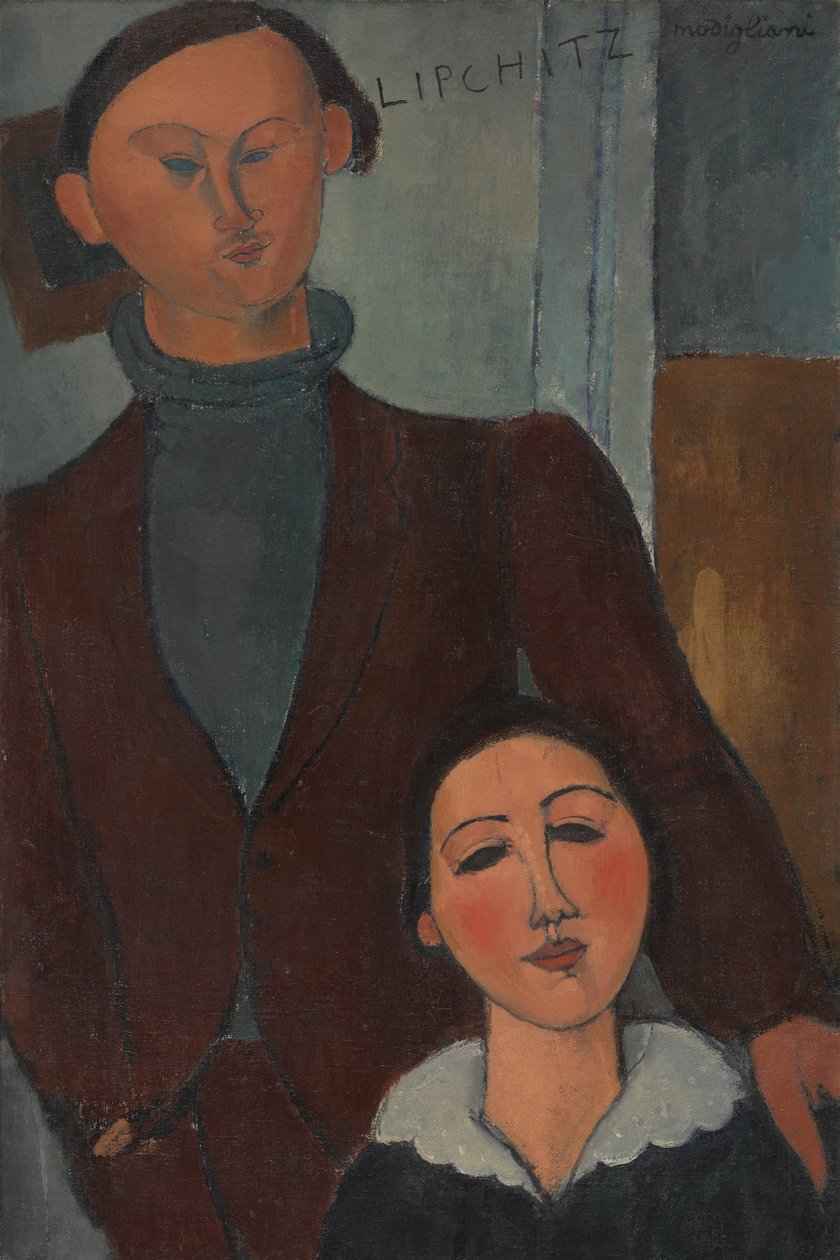 Jacques und Berthe Lipchitz von Amedeo Modigliani