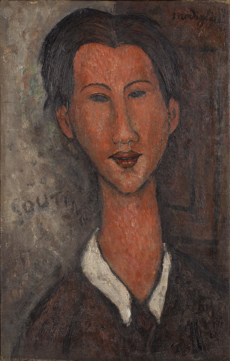 Porträt von Chaïm Soutine von Amedeo Modigliani