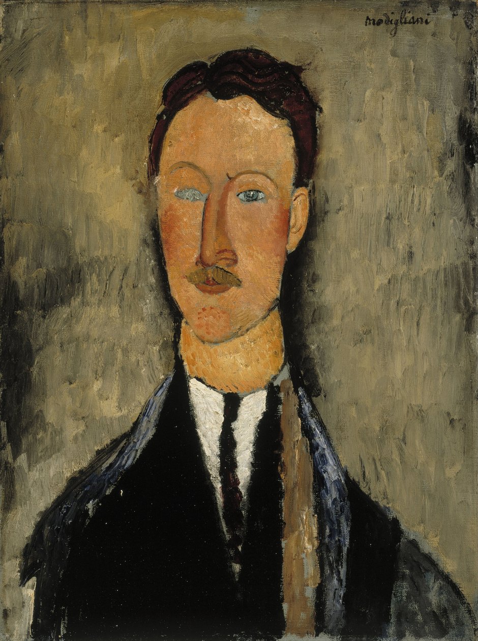 Porträt von Léopold Survage 1879-1968 von Amedeo Modigliani