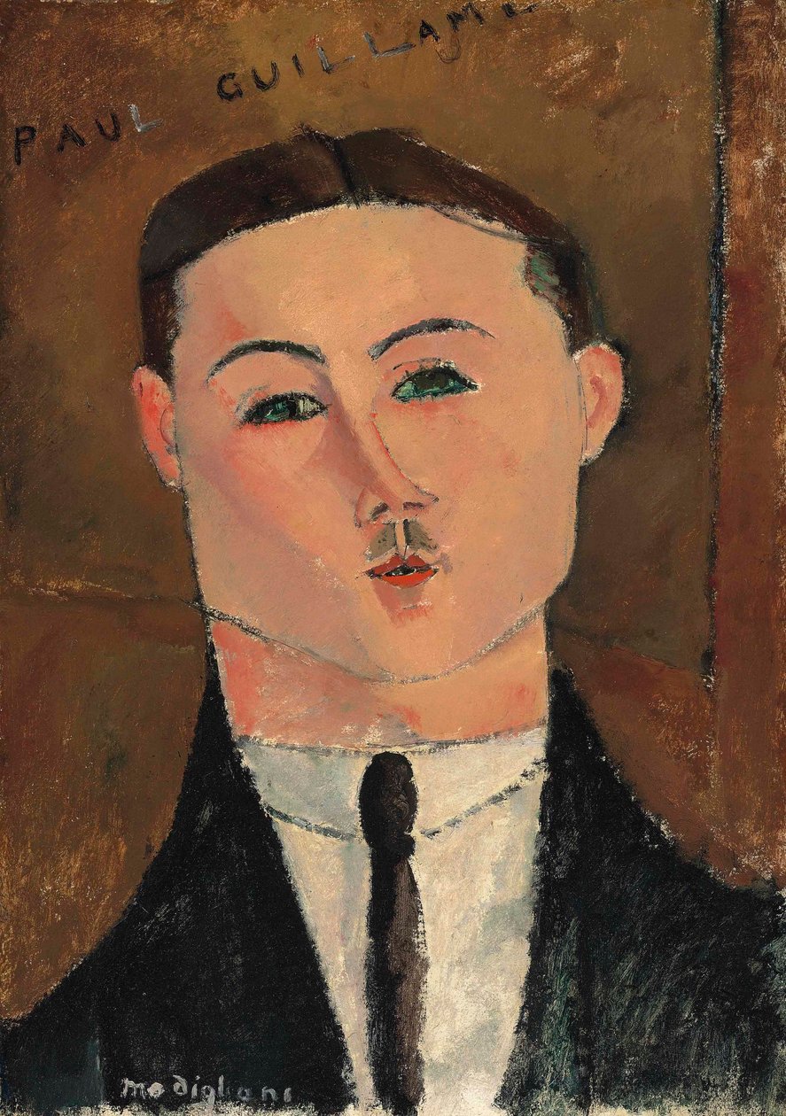 Porträt von Paul Guillaume von Amedeo Modigliani