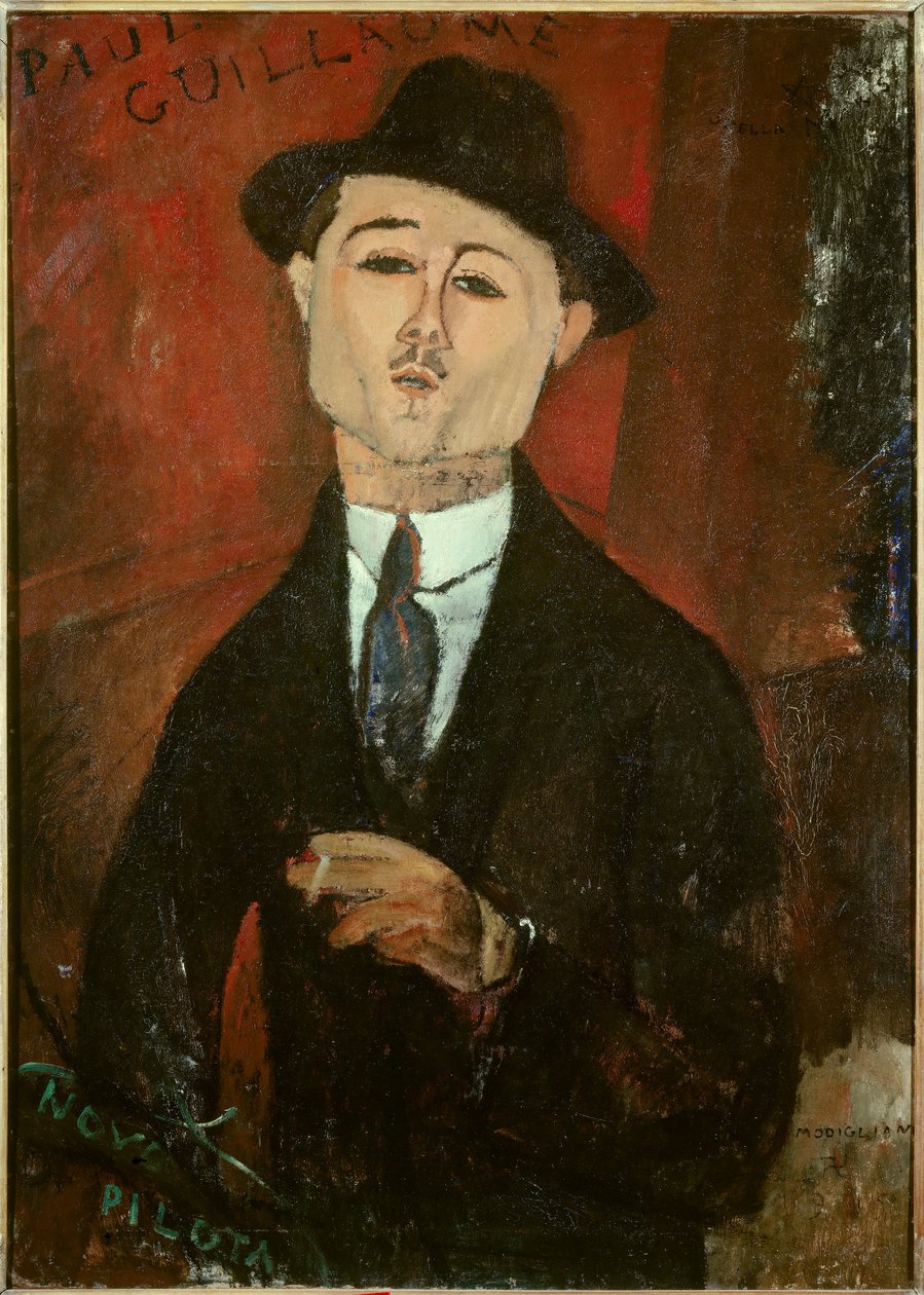 Porträt von Paul Guillaume von Amedeo Modigliani