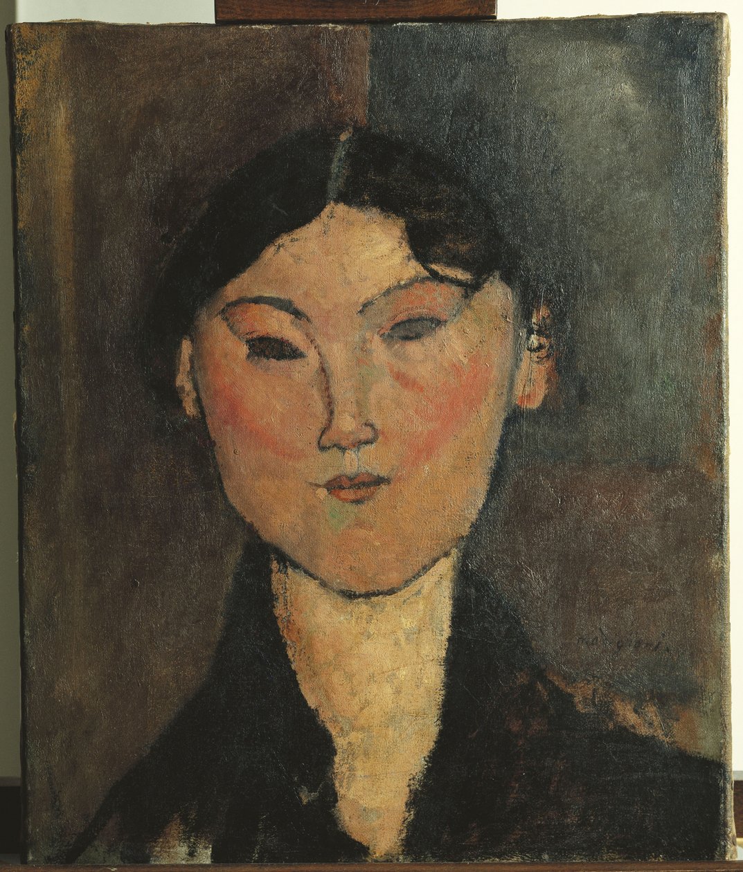 Porträt einer Frau von Amedeo Modigliani