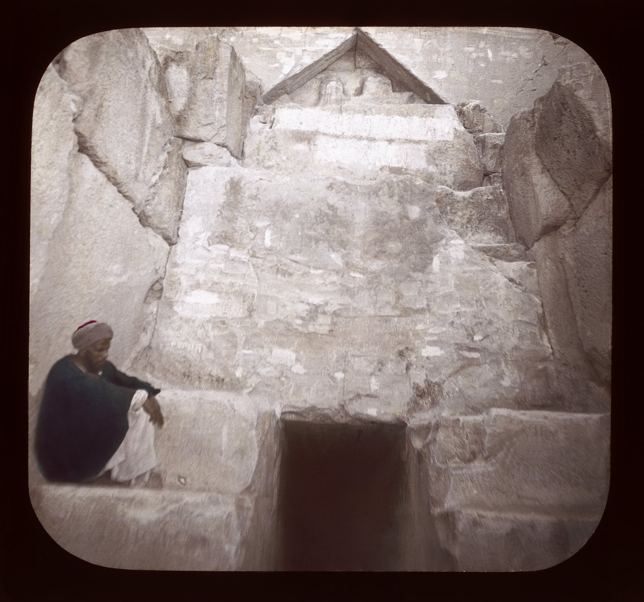 Ägypten - Eingang zur Cheops-Pyramide von American Photographer