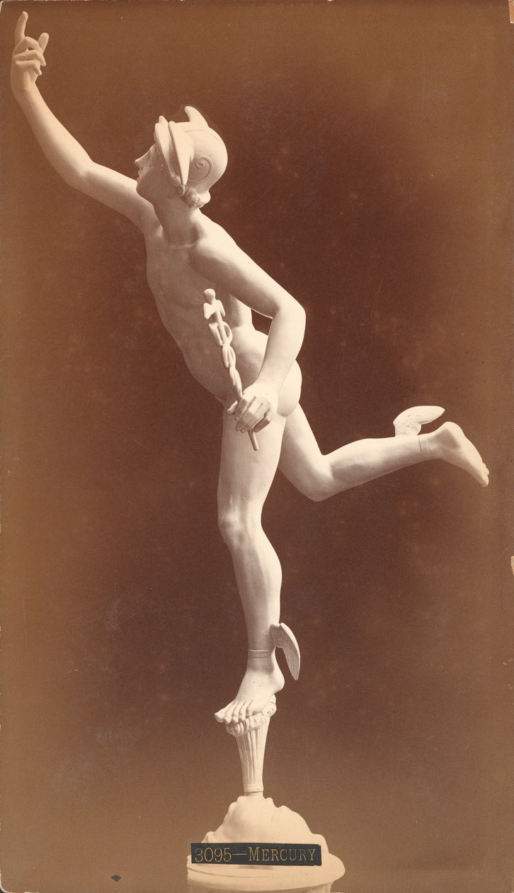 Statue des römischen Gottes Merkur von American Photographer