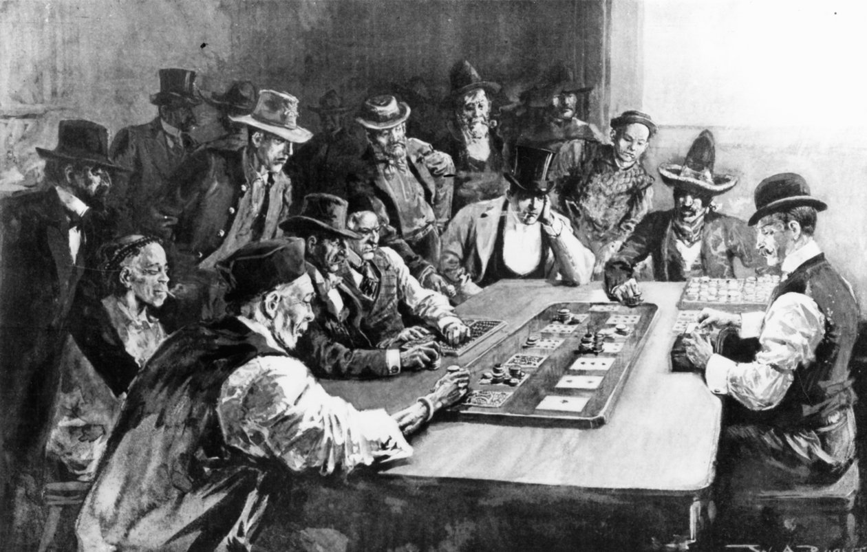 Ein Faro-Spiel in El Paso von American School