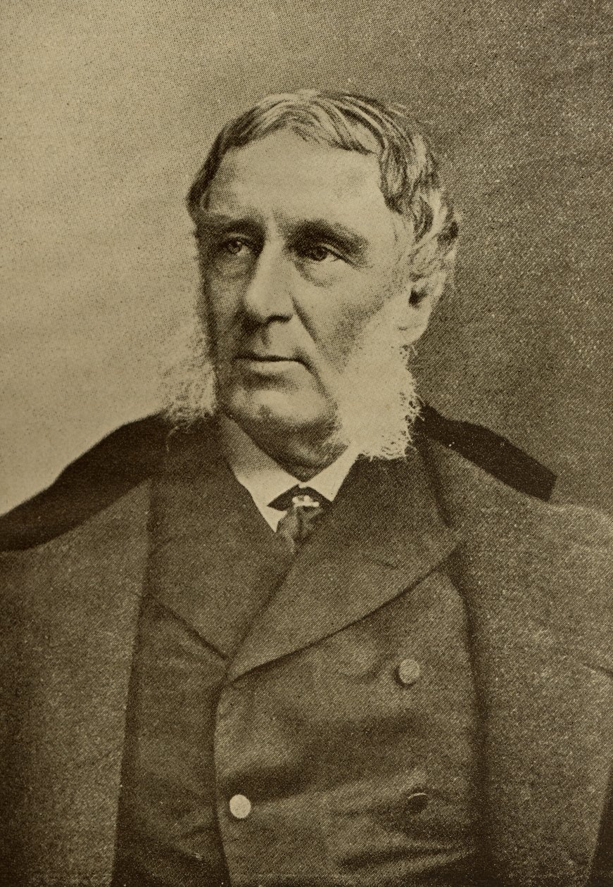 George William Curtis (1824-92) von American School
