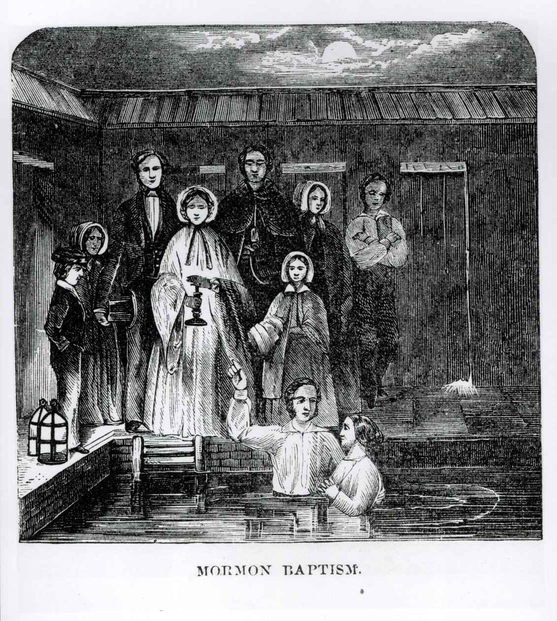 Mormonentaufe von American School