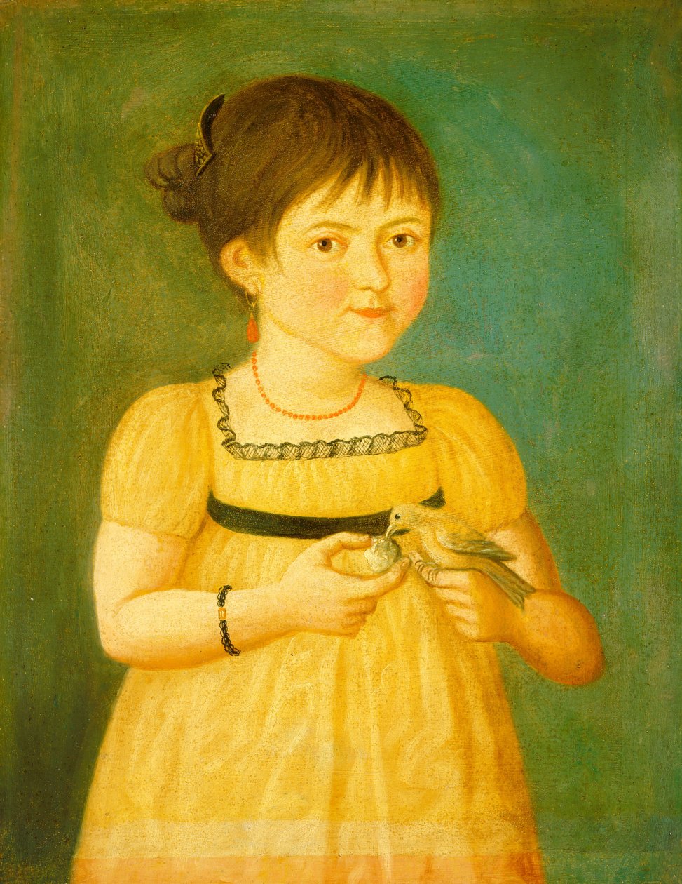 Den Vogel füttern von American 19th Century