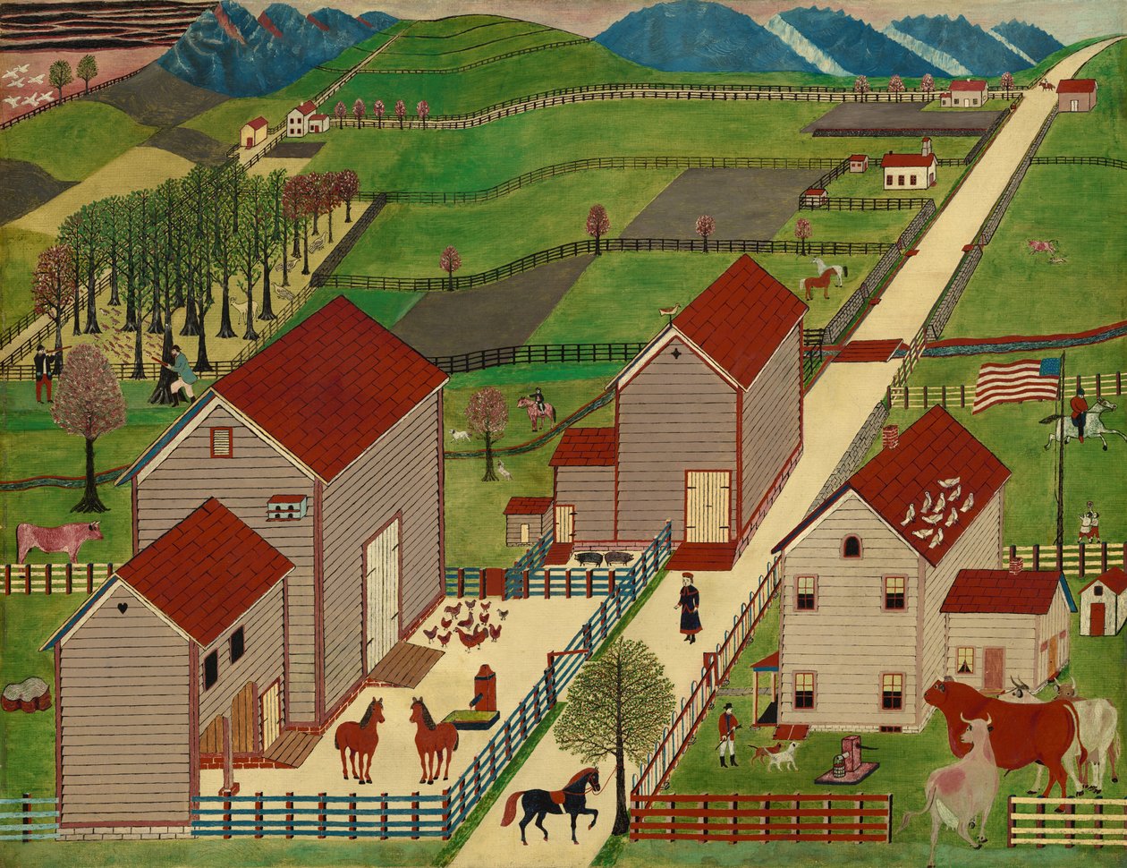 Mahantango-Tal-Farm von American 19th Century