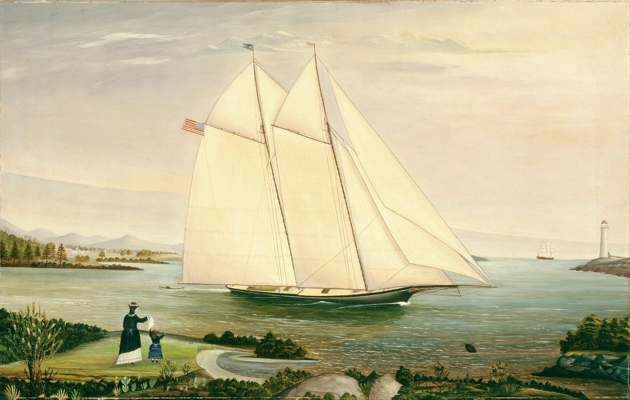 Schoner von American 19th Century