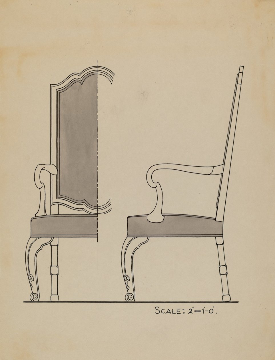 Stuhl von American 20th Century