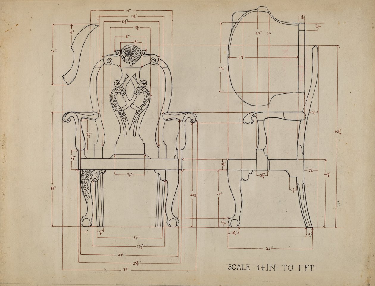 Stuhl von American 20th Century
