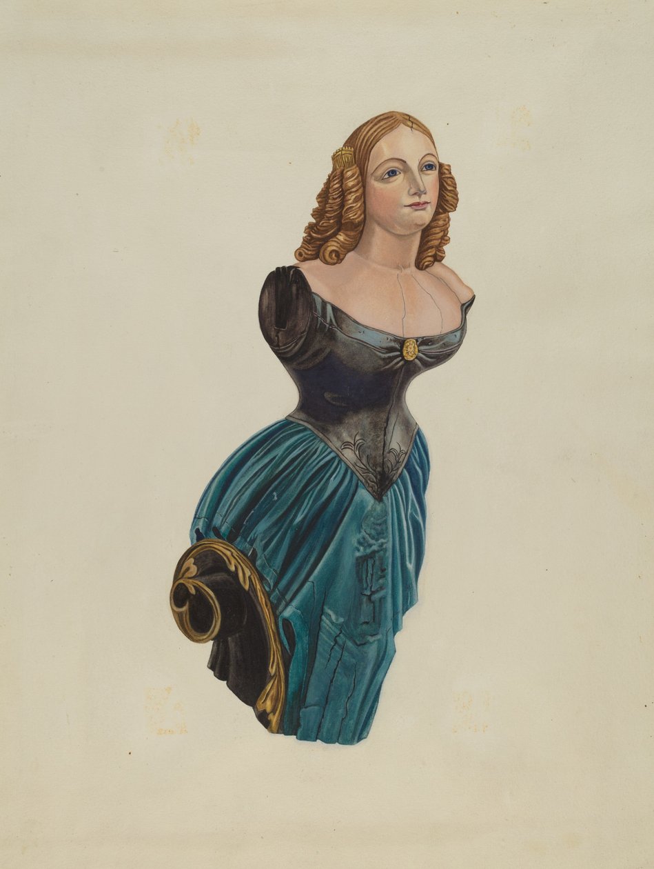 Galionsfigur: "Jenny Lind" von American 20th Century