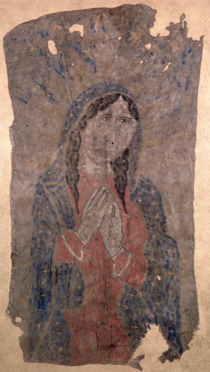 Gemälde einer Madonna, Pueblo-Indianer von American Native