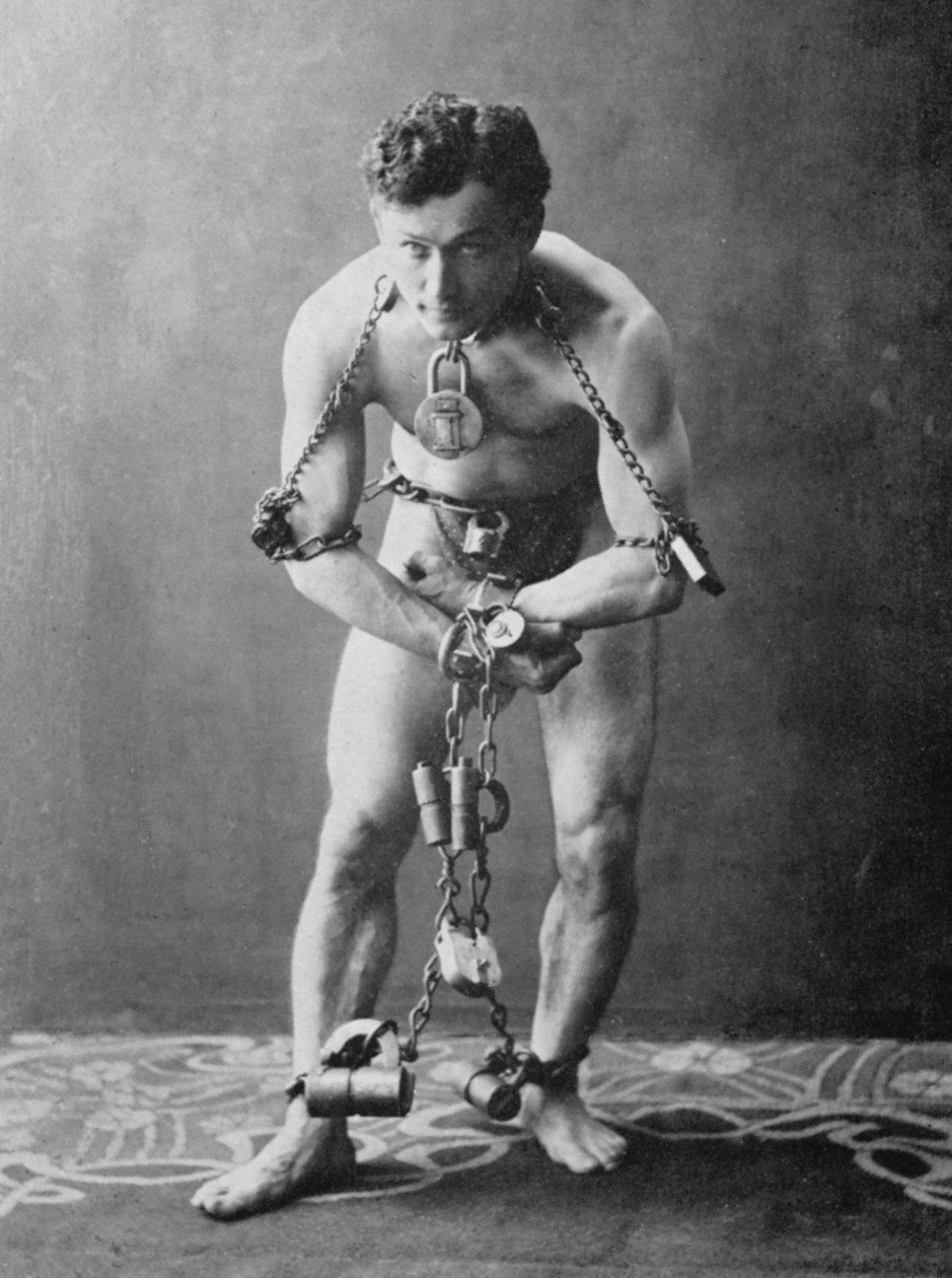 Harry Houdini, ca. 1900 von American Photographer (after)