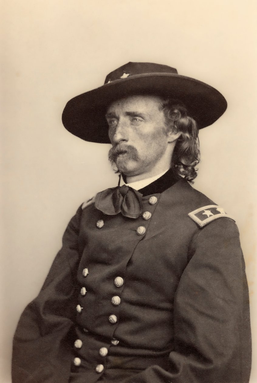 George Armstrong Custer. Porträt von American Photographer