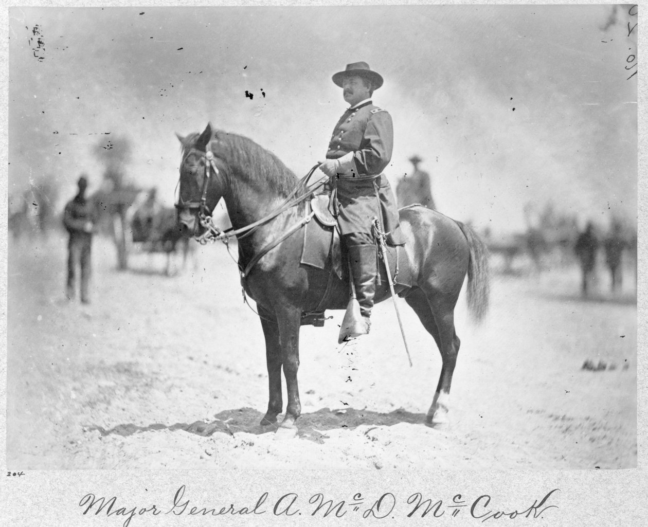 Generalmajor Alexander McDowell McCook, 1864 von American Photographer