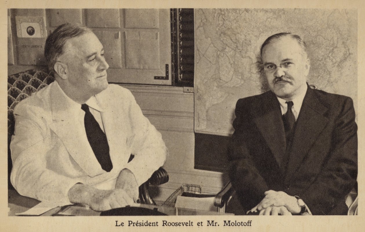 Molotow und Roosevelt von American Photographer