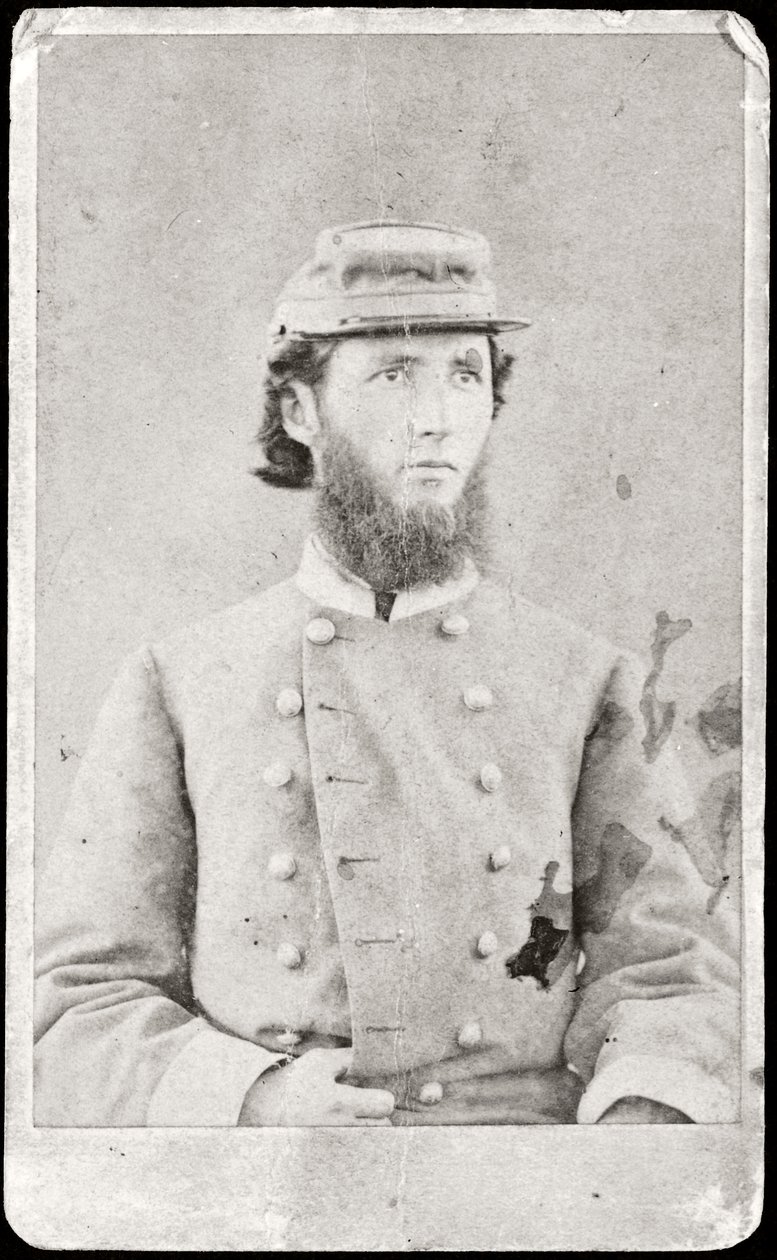 Porträt eines Soldaten von American Photographer