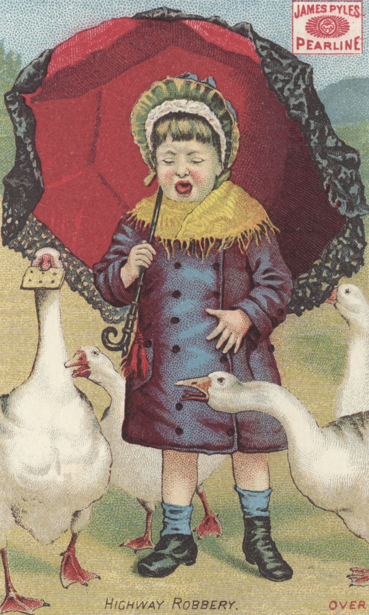 Werbung für James Pyles Pearline, ca. 1880 von American School