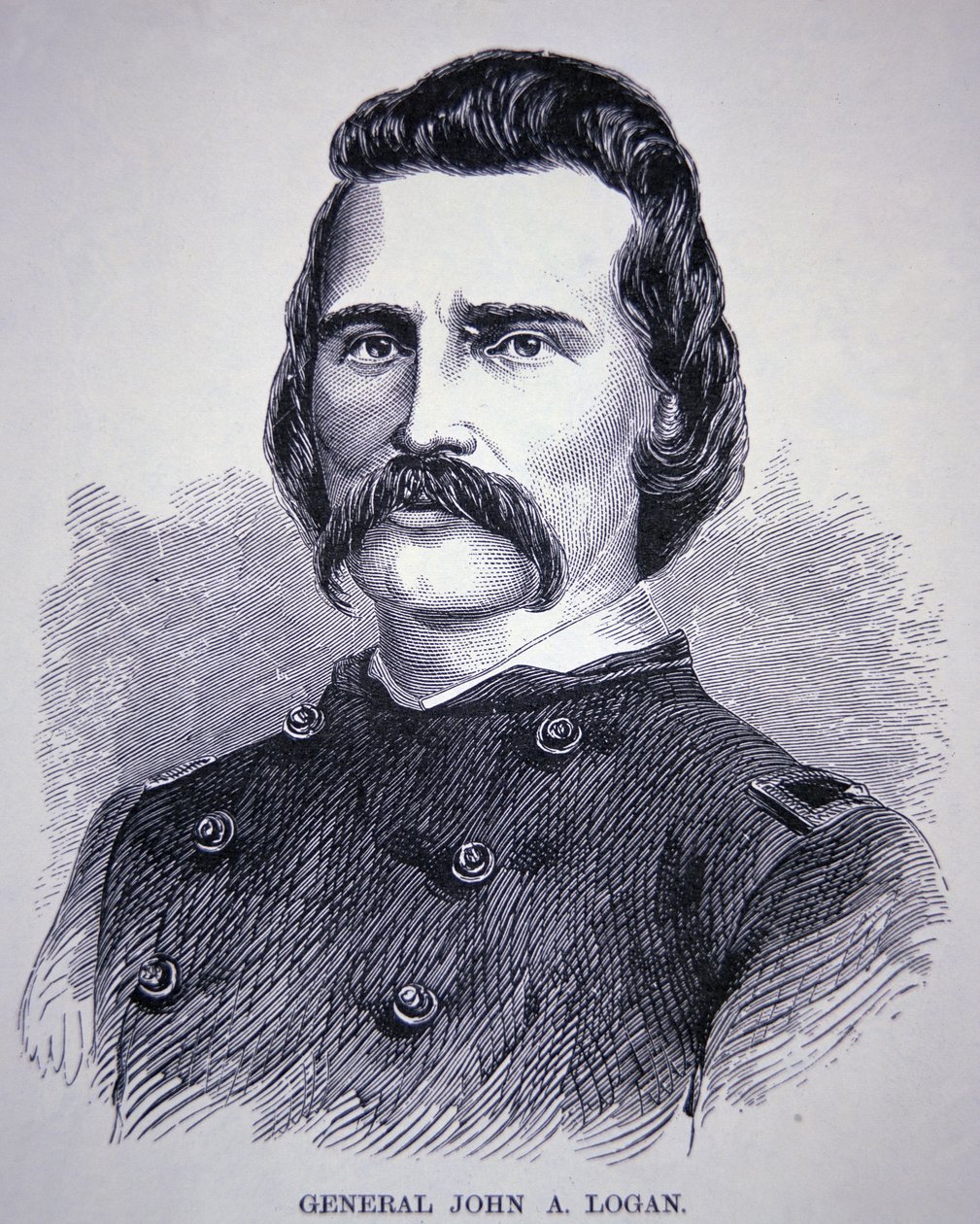 General John Alexander Logan (1826-86) von American School