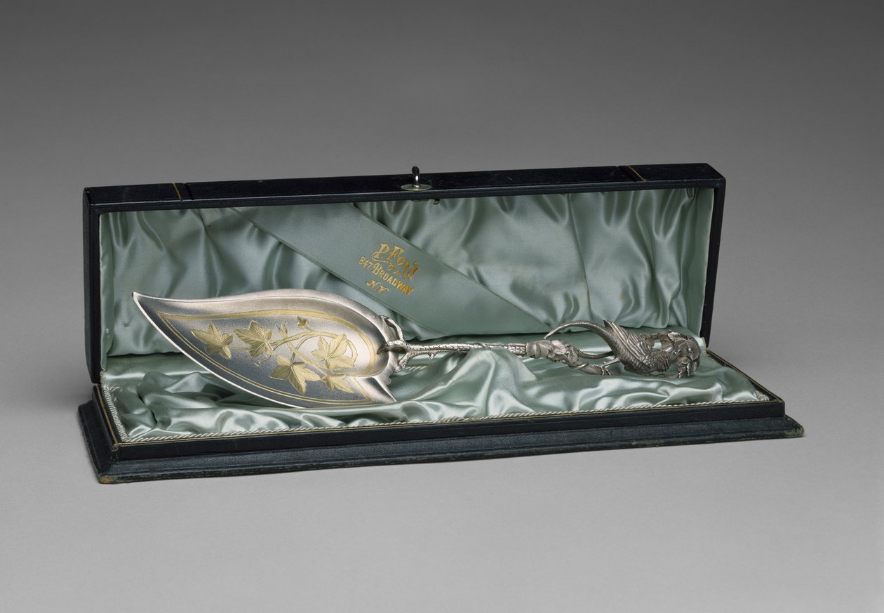 Eiscreme-Messer und Originalbox von American School