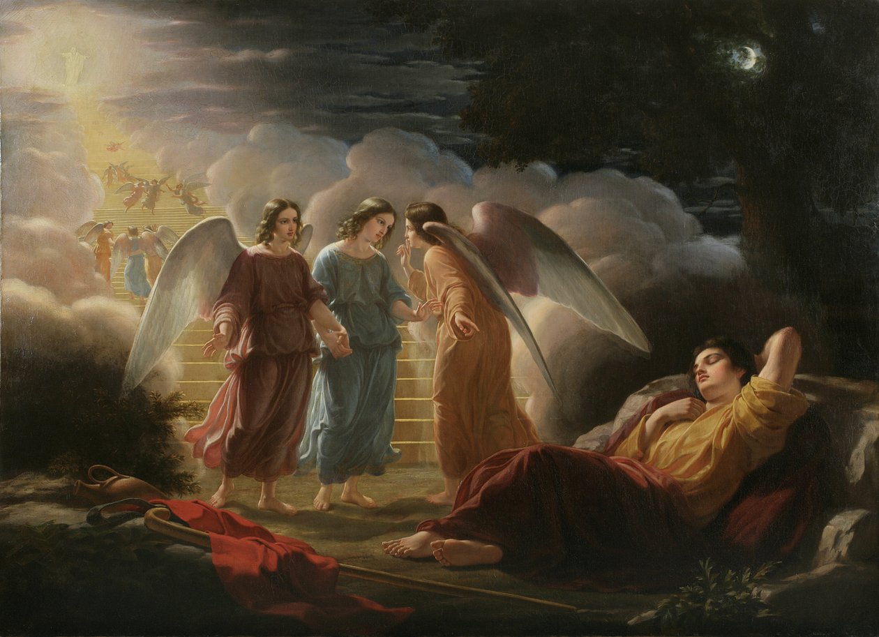 Jakobs Traum, 1852 von American School