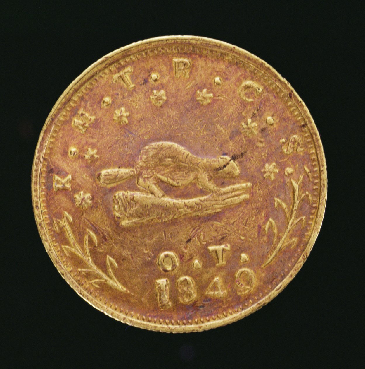 Oregon Exchange Company Zehn Dollar von American School