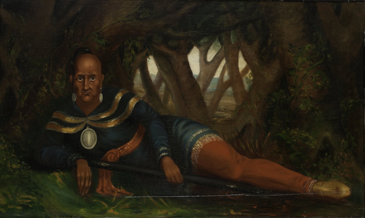 Rote Jacke; Häuptling der Seneca-Indianer von American School